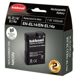 Hähnel akku Nikon HL-EL14/EL-14A / EN-EL14/14a