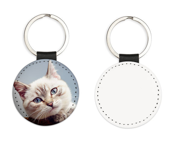 Acrylic key ring 35x45 mm