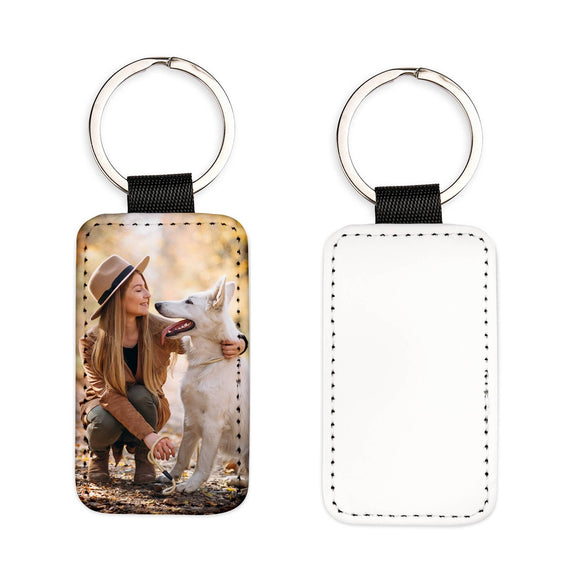 Acrylic key ring 35x45 mm