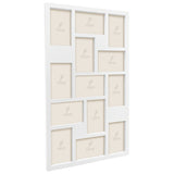 Collage 13 pictures White Multi-picture frame