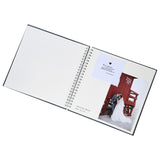 Essence Wire-O kierrealbumi Beige 30x30cm, Valkoiset sivut