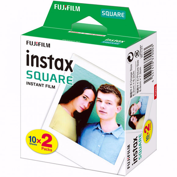 Fujifilm Instax Square, värifilmi 2x10 kuvaa