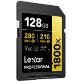 Lexar Pro 128GB SDXC 1800X UHS-II