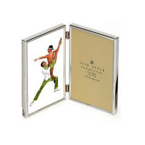 Hinged frame metal 10x15 cm Silver
