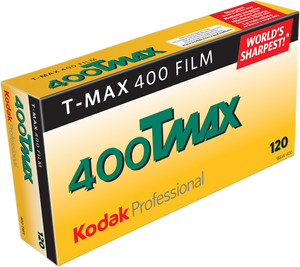 Kodak T-Max B&W, ISO 400 120 Rulla