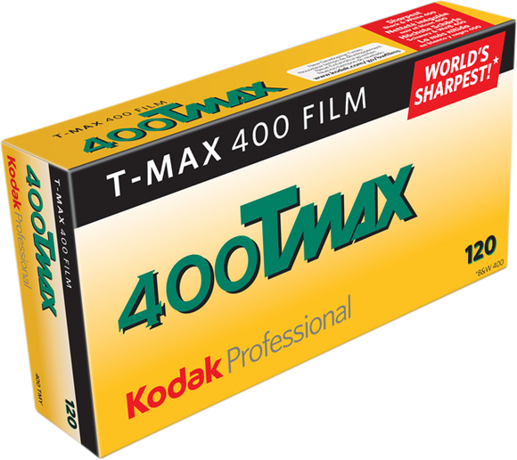Kodak T-Max B&W, ISO 400 120 Rulla