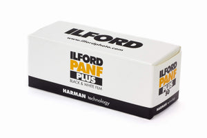 Ilford Pan F Plus 50, B&W 120 rulla - fotokarelia.fi