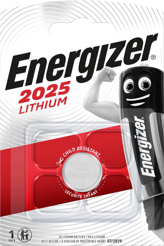 Energizer 2025-nappiparisto Litium 3V - fotokarelia.fi
