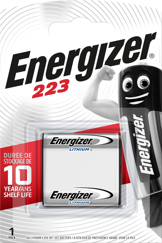 Energizer 223-paristo Litium 6V - fotokarelia.fi