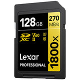 Lexar Pro 128GB SDXC 1800X UHS-II